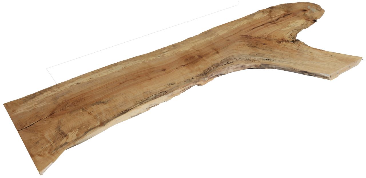 Birke Baumscheibe 1800x650x38mm